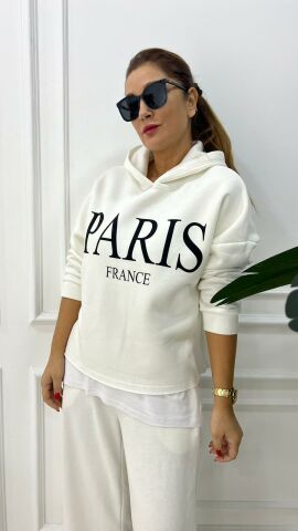 Pina Ekru Sweatshirt