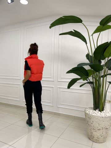Joanne Turuncu Yelek