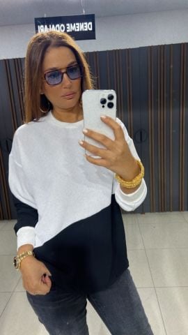 Berta Ekru Sweat