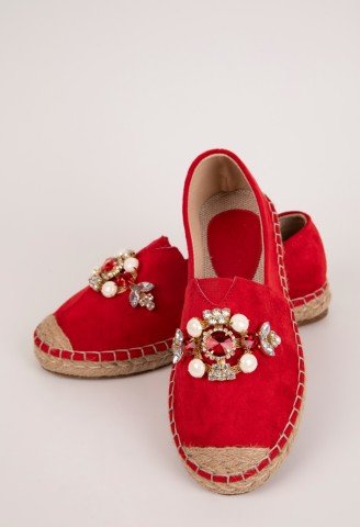 Espadril Kırmızı