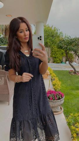 Casmin Siyah Elbise