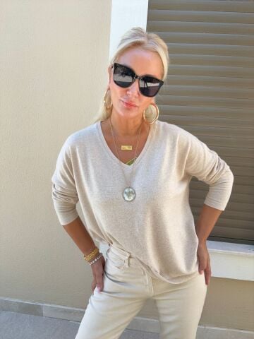 Clista V Yaka Vizon Triko