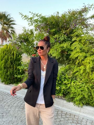 Messa Siyah Blazer