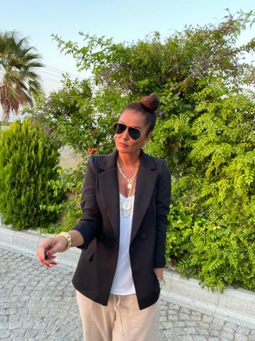 Messa Siyah Blazer