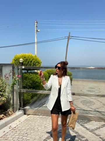 Messa Beyaz Blazer
