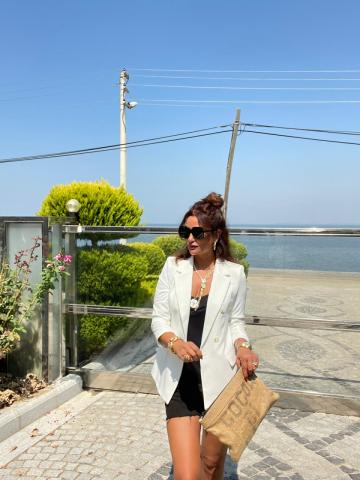Messa Beyaz Blazer