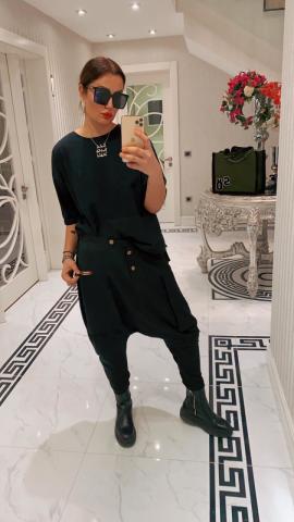 Natela Siyah Şalvar