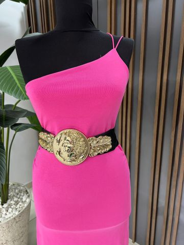 Lombe Kadın Pembe Elbise