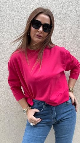 Wenta Kadın Fuşya Skuba Sweat