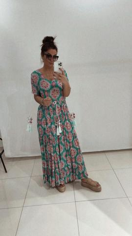 Becor Mint Elbise