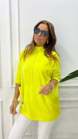Margot Sarı Cepli Tunik