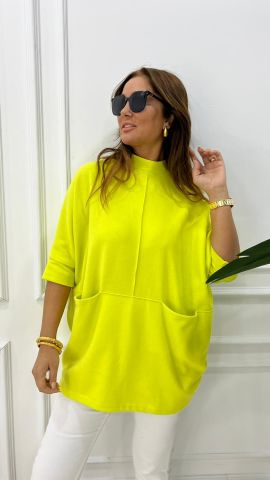 Margot Sarı Cepli Tunik