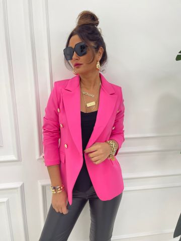 Ketty Fuşya Blazer