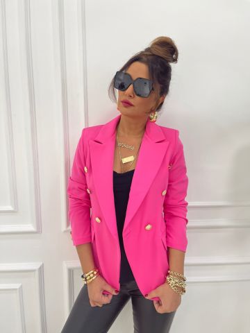 Ketty Fuşya Blazer