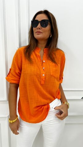 Rewi Oranj Gömlek