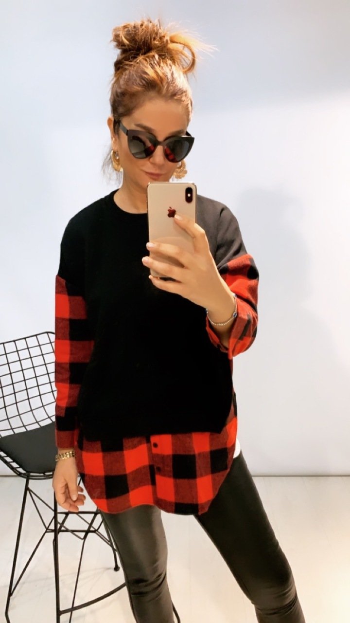 Redra Kırmızı Sweat