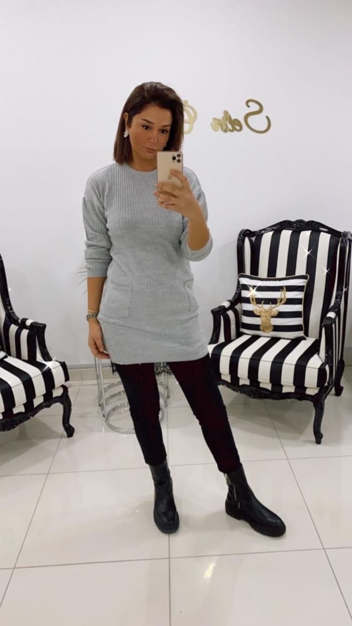 Sisa Gri Tunik