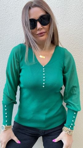Lopez Yeşil Triko