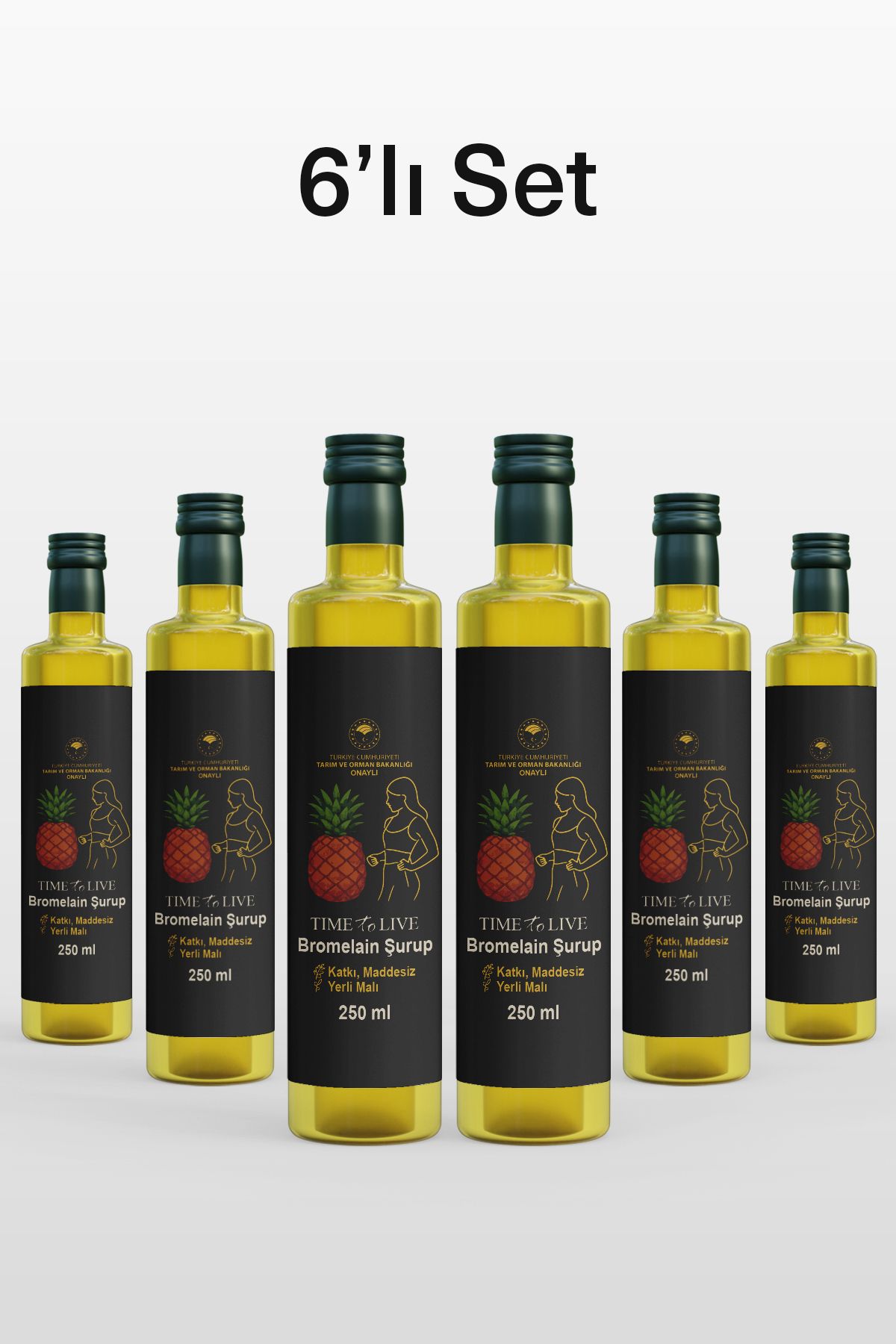 Avantajlı Paket 6 lı Ödemsavar Bromalain Şurup
