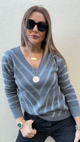 Dolbe Gümüş Triko