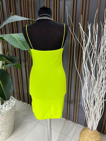 Bilka Kadın Fıstık Yeşil Mini Elbise