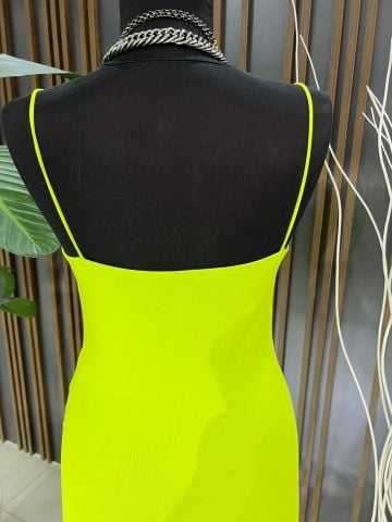 Bilka Kadın Fıstık Yeşil Mini Elbise