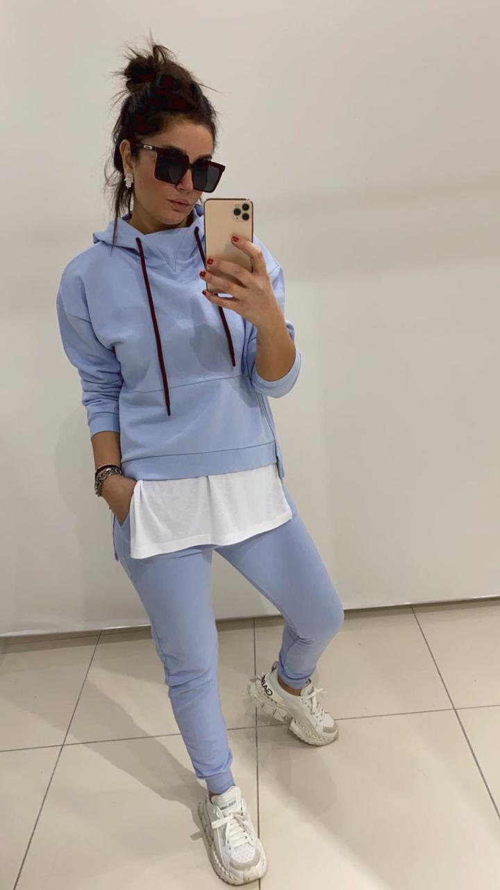 Dina Mavi Eşofman Altı