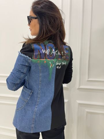 Grosa Siyah Blazer