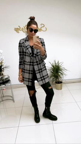 Laden Siyah Blazer