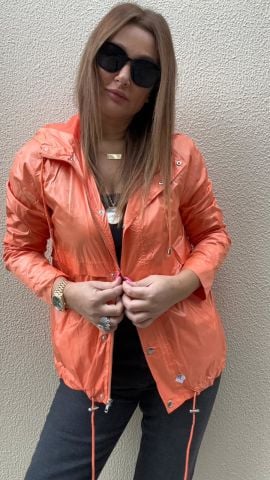 Adrina Oranj Yağmurluk