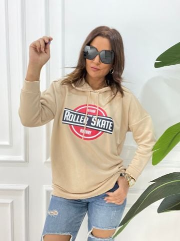 Roller Skate Camel Sweat