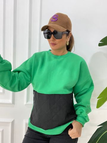 Marzio Yeşil Sweat