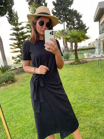 Ellie Siyah Elbise