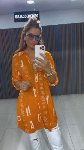 Mage Oranj Gömlek