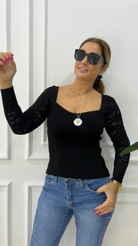 Marila Siyah Triko