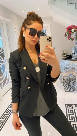 Smith Siyah Blazer