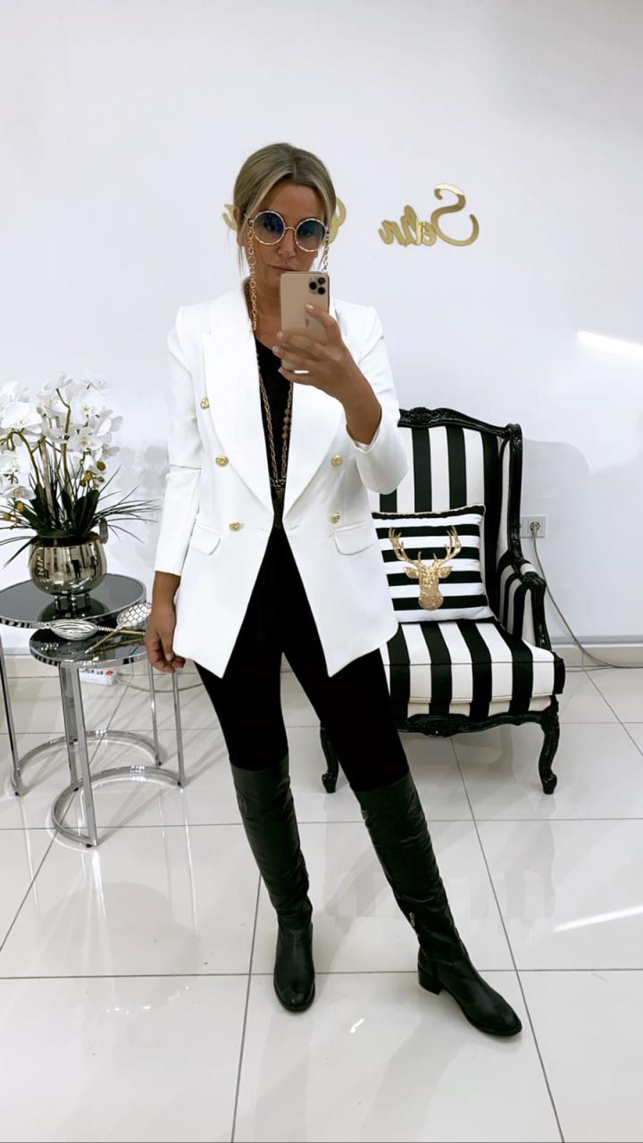 Uriel Ekru Blazer