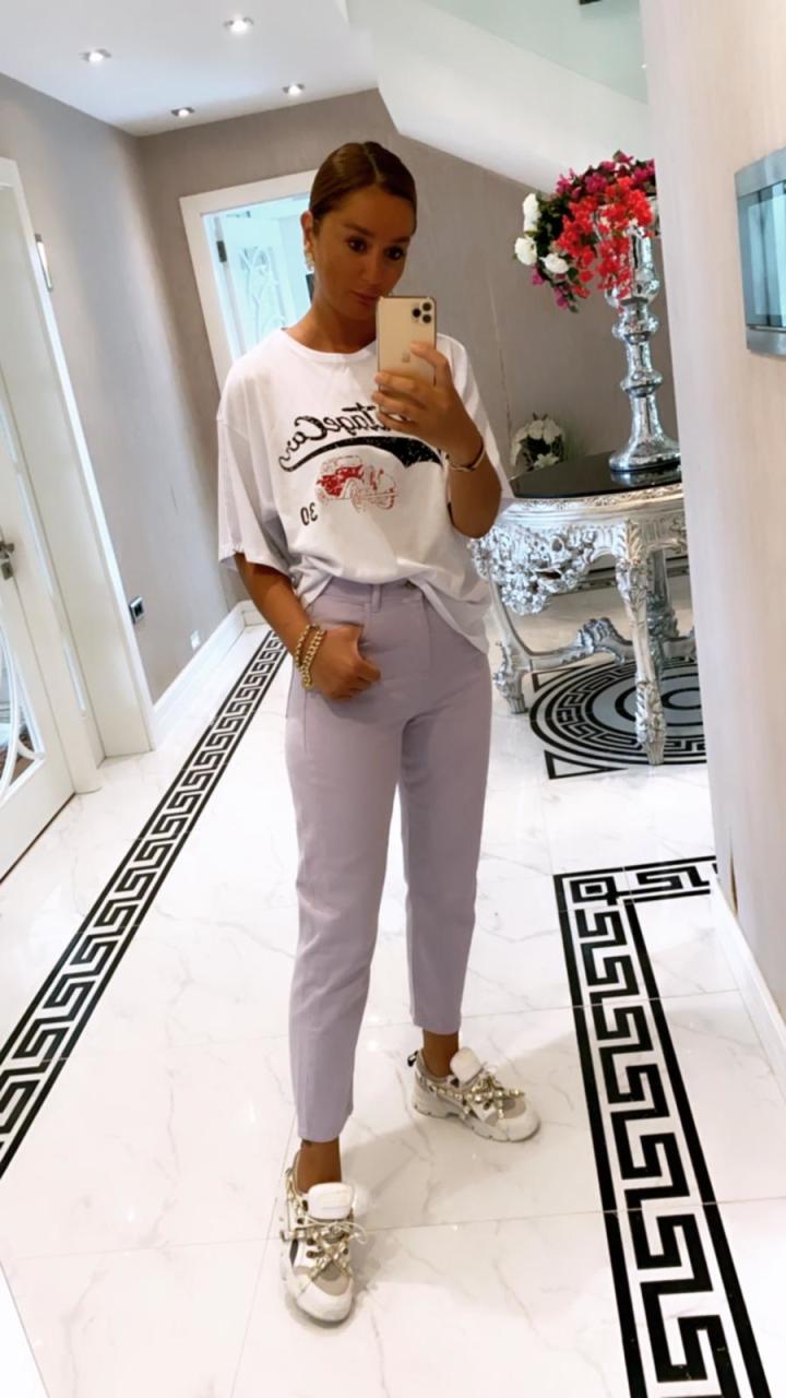 Wing Kadın Lila Mom Jean