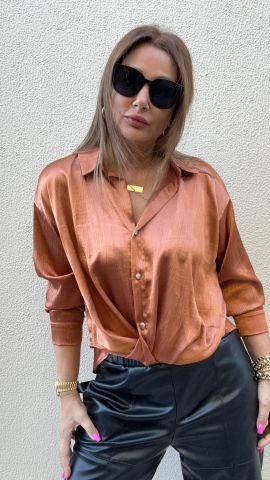Lovita Bakır Bluz