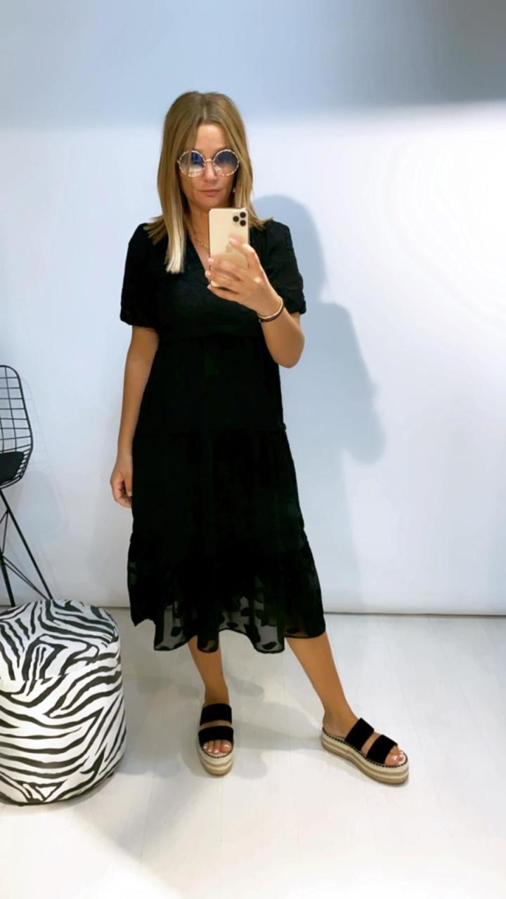 Nuxe Siyah Elbise