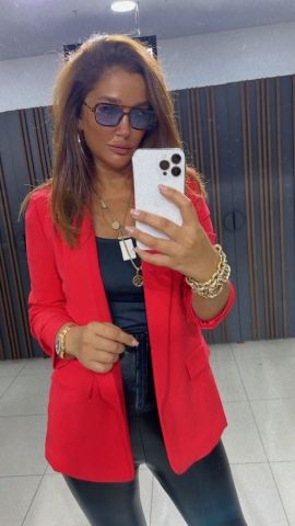 Diego Kırmızı Blazer