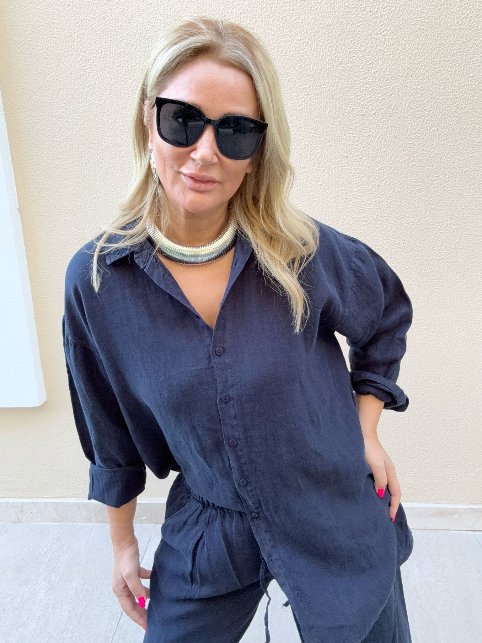 Conroy Lacivert Keten Takım