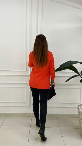 Diego Orange Blazer