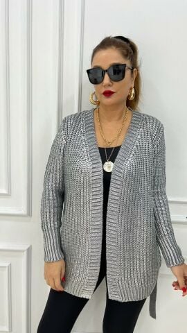Sacha Kadın Gri Hırka