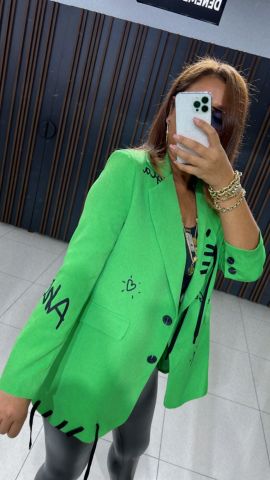 Nelta Yeşil Blazer