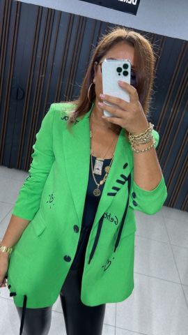 Nelta Yeşil Blazer