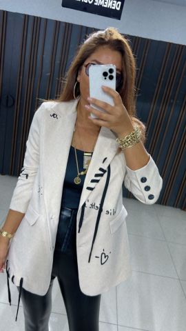 Nelta Taş Rengi Blazer