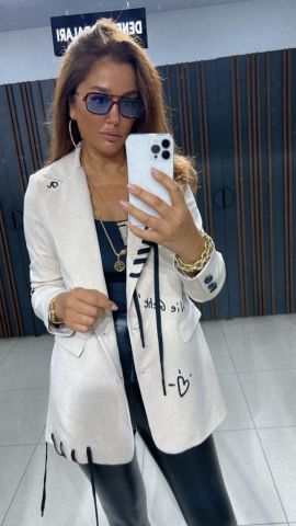 Nelta Taş Rengi Blazer