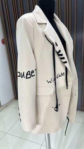 Nelta Taş Rengi Blazer