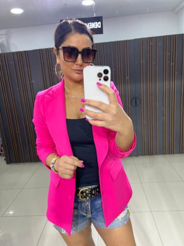 Dafni Fuşya Blazer